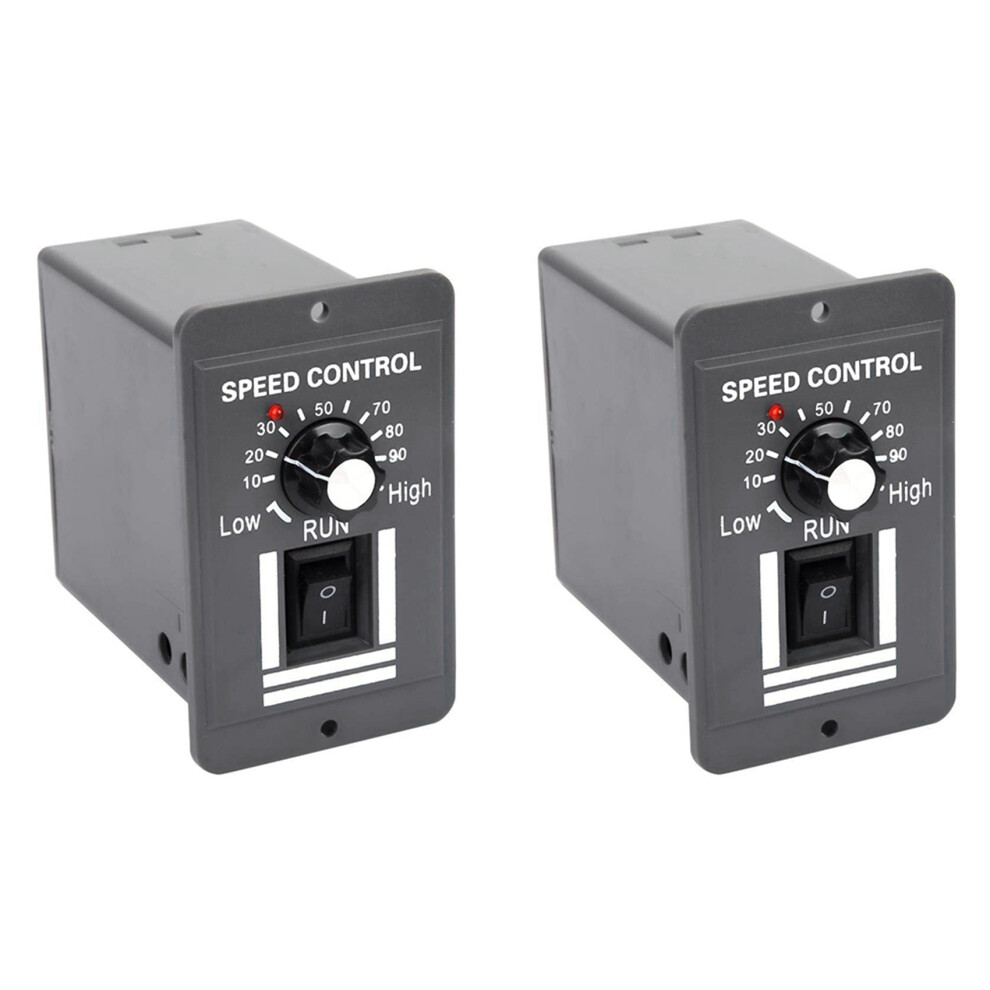 2X Dc 12V 24V 36V 48V 10A Pwm Motor Speed Controller Switch 4711515515151