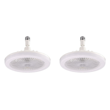 Ceiling Fans with RC and Light Lamp Fan E27 for Bedroom Living Room