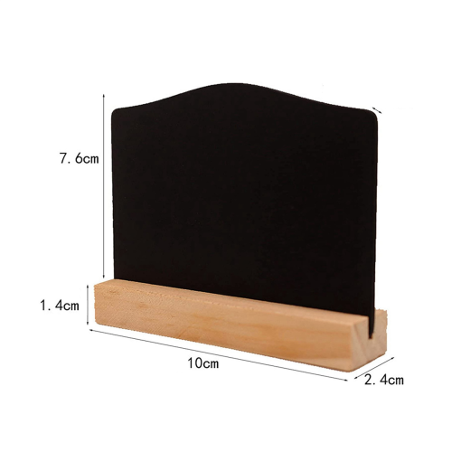 4 PCS Mini Chalkboard Signs for Chalk Sign,Message Board Signs 1