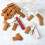 100Pcs 45X20Mm Rectangle Wooden Tags for Keychain Rings 5