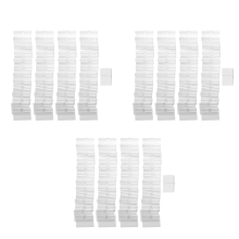 50Pcs Clear Plastic Label Holder Price Tag, for Storage Bins Labels