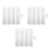 50Pcs Clear Plastic Label Holder Price Tag, for Storage Bins Labels 1