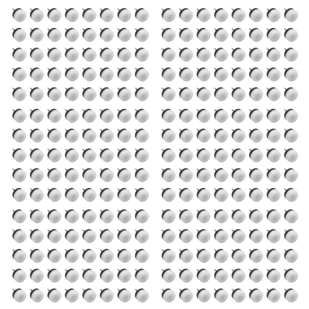 40Pcs Furniture Glide,Nail-On Floor Protector(18Mm Or 0.7Inch,White) 4711515522395