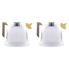 Garden Plant Cloche, 6 Pieces Plastic Plant Bell, Propagation Bells