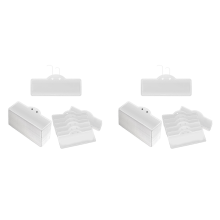 50PCS Aluminum Plant Labels Tree Double-Sided Tags