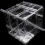 Big Size Plastic Clear Heart Square Watermelon Fruit Growth Mould 3