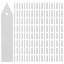 200 Pcs Plastic Plant Nursery Garden Labels Garden Stake Tags Grayish