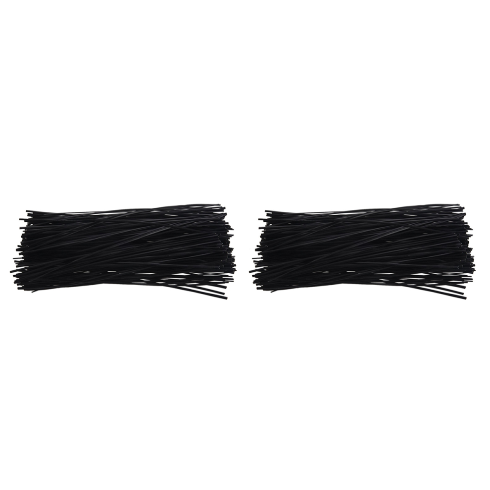 200X Plastic Shell Package Reusable Twist Ties Cable Fasteners 150Mm 4711515526195