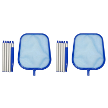 Pool Landing Net Pool Cleaning with Telescopic Pole Leaf Skimmer Net
