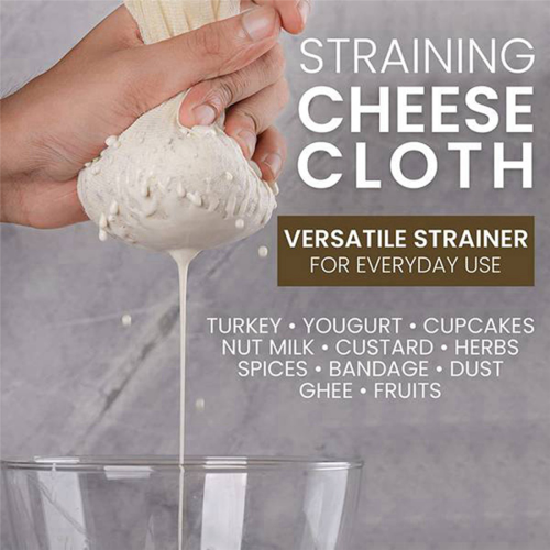 Muslin Cloths, Reusable and Washable Cheese Cloths for Straining 1