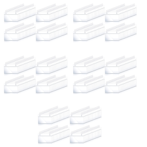 Plastic Label Holders Price Tag Ticket Hanger Clips (60)