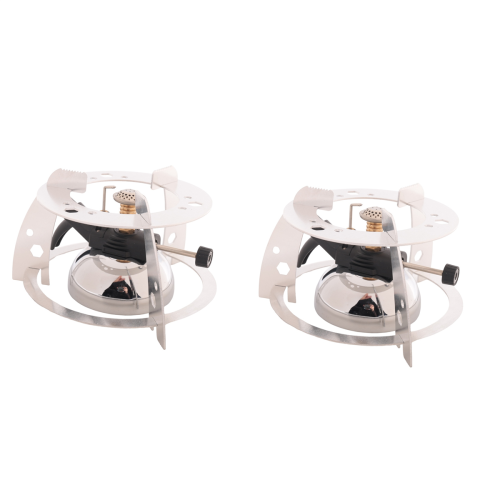 2X Tabletop Butane Gas Burner with Flame Head for Siphon