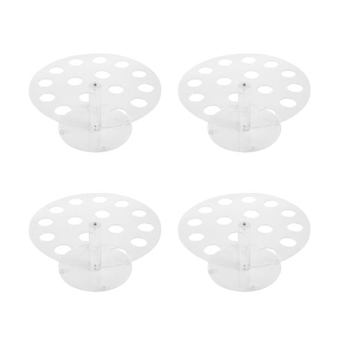 16 Holder Acrylic Ice Cream Cone/ Sushi Hand roll Stand Transparent 1