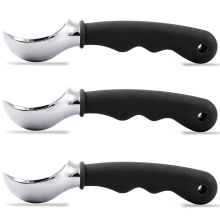 Premium Ice Cream Scoop, Dishwasher Safe Scooper Black