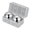 2Pcs Stainless Steel Cubes Quick-freeze Balls Whiskey Round Utensils 2