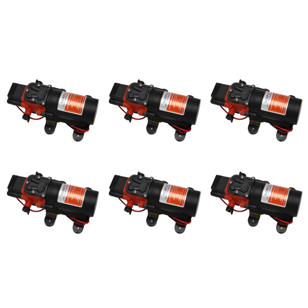 12V Water Pressure Diaphragm Pump 3.8 Lpm 1.0 Gpm 40 Psi 4711515530000