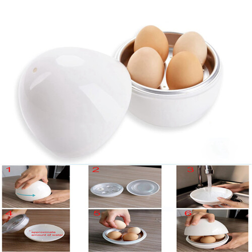 Egg Pod - Microwave Egg Boiler Cooker Egg Steamer Eggs 2