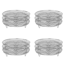 4X Three Stackable Dehydrator Racks for Gowise