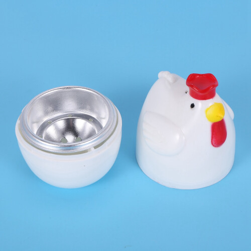 3X Chick-shaped 1 boiled egg steamer pestle kitchen gadgets 1