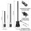 5Pcs Resin Mixer Paddles with 2 Extension Rods,Epoxy Mixer Attachment 4