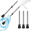 5Pcs Resin Mixer Paddles with 2 Extension Rods,Epoxy Mixer Attachment 3