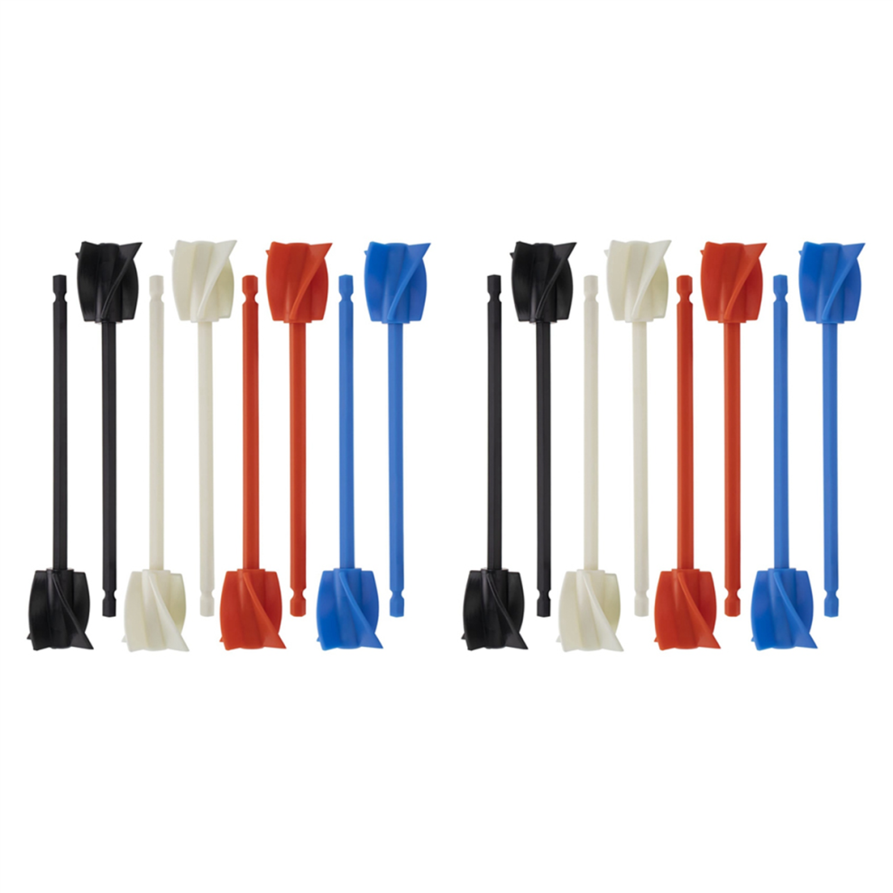 8Pcs Resin Mixer Paddles, Epoxy Mixer Attachment 4712135821172