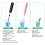 Epoxy Mixer, Handheld Resin Mixing Tools with 4Pcs Paddles 6