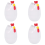 Chick-shaped 1 boiled egg steamer pestle kitchen gadgets 1
