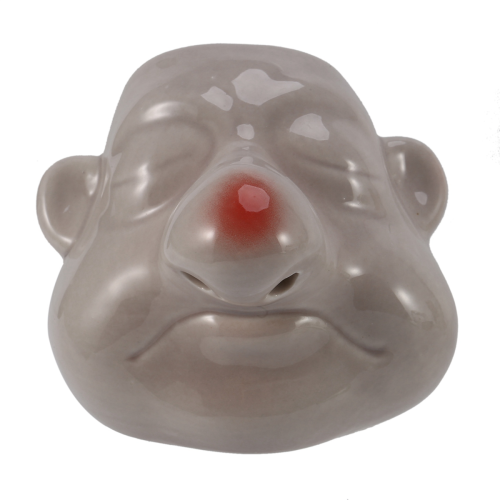 Cermic Big Nose Egg Divider Cartoon Egg Yolk Separators Handle Filter 1