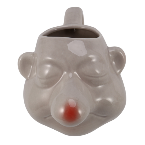 Cermic Big Nose Egg Divider Cartoon Egg Yolk Separators Handle Filter 1
