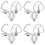 30-pins Bluetooth-kompatibel 5.0-ljudmottagare svart 1