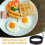 Round Egg Pancake Maker Mold,Non Stick Kitchen Tool for Shaping Eggs 5