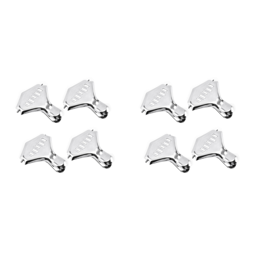 Stainless Steel Lemon Wedge Squeezer, Manual Lemon Clamp, 4 Pieces 1
