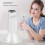 Electric Water Bottle Pump with Base USB Water Dispenser-Dark Gray 5