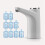 Electric Water Bottle Pump with Base USB Water Dispenser-Dark Gray 6