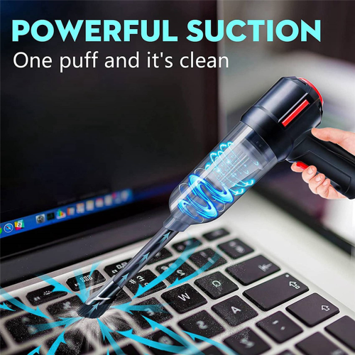 Rechargeable Mini Vacuum Cleaner, 6000 PA, for Computer, Keyboard 1