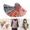 40 PCS Fabric Quilting Strips DIY Sewing Craft 6.5X50cm 3