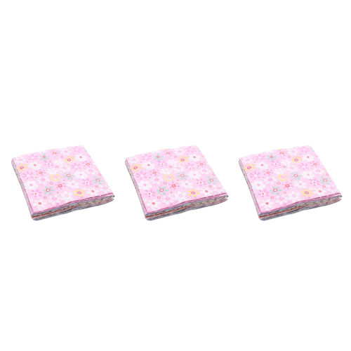 Fabric Patchwork Craft Batiks Mixed Squares Bundle,10 x 10cm, 50-Pack