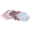 Fabric Patchwork Craft Batiks Mixed Squares Bundle,10 x 10cm, 50-Pack 3