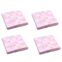 Fabric Patchwork Craft Batiks Mixed Squares Bundle,10 x 10cm, 50-Pack