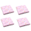 Fabric Patchwork Craft Batiks Mixed Squares Bundle,10 x 10cm, 50-Pack 1