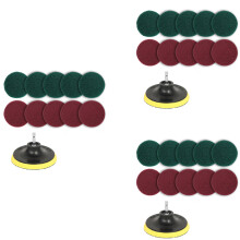 11Pcs Power Scrubber Brush Set Polishing Pad for Drill Cleaning Tool