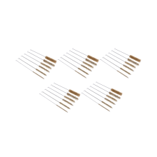 30 Pcs Brass Tube Cleaning Brush Wire Brush Set Brass Wire Brush Set