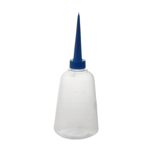 250ml Clear White Blue Plastic Liquid Glue Applicator Bottle 1