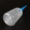 250ml Clear White Blue Plastic Liquid Glue Applicator Bottle 3