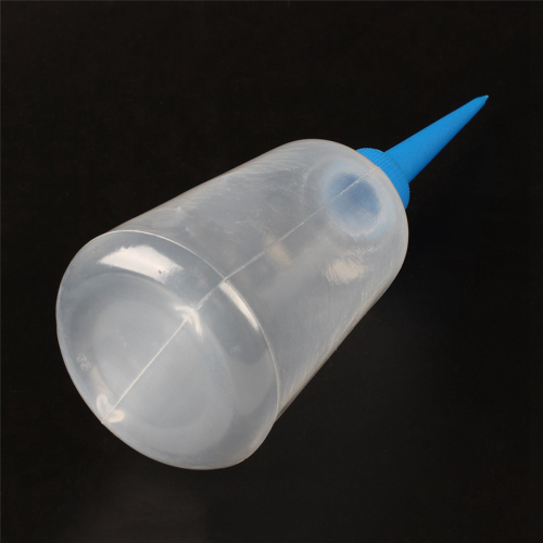 250ml Clear White Blue Plastic Liquid Glue Applicator Bottle 2