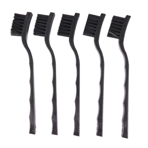 5 Pcs Black PCB Rework ESD Anti Static Dust Brush 17cm 1