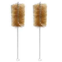 Copper Wire Pipe Chimney Cleaning Brush Long Handle Copper Wire Brush