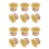 6 Pcs Replacement Brush Heads Wooden Cleaning Dish Brush Kitchen 1