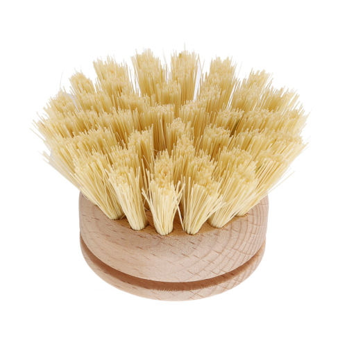 6 Pcs Replacement Brush Heads Wooden Cleaning Dish Brush Kitchen 1